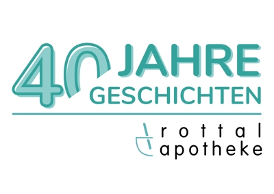Logo 40 Jahre Rottal-Apotheke
